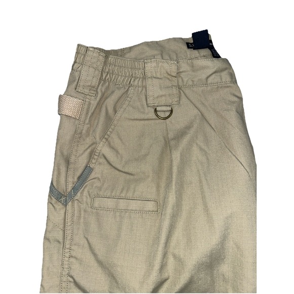 5.11 Tactical Series Ripstop Tan Mens 36/34 Cargo Pants Stretch Waist - Picture 2 of 8